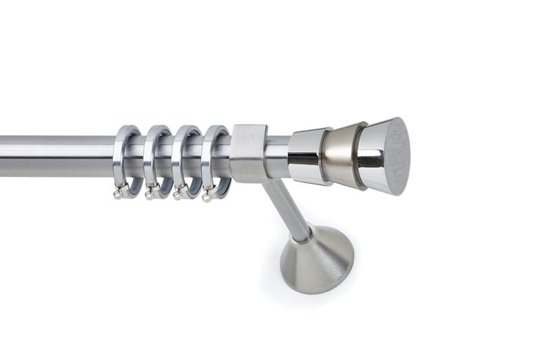 Agiovlasitishome - ΣΗΜΑΝΤΙΚΟ: Σε περίπτωση διαφοράς τιμής από το κατάστημα ισχύει παντα και μόνο η τιμή του καταστήματος Κουρτινόξυλο φ25 inox m.Triplet